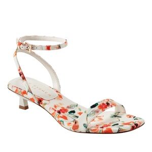 Marc Fisher ALONA ANKLE STRAP SANDAL Floral Women's Sandals. Size 9
